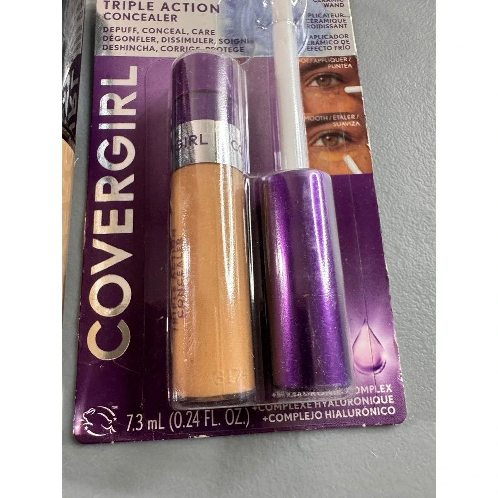 CoverGirl TruBlend Foundation & Simply Ageless Concealer Women L50/350 New Set